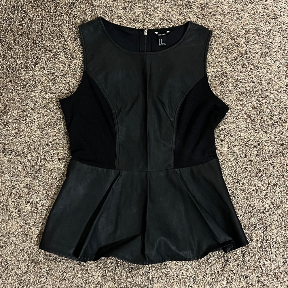 Forever 21 Peplum Top
